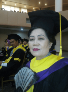 Household mother Edi Yuniari graduation
